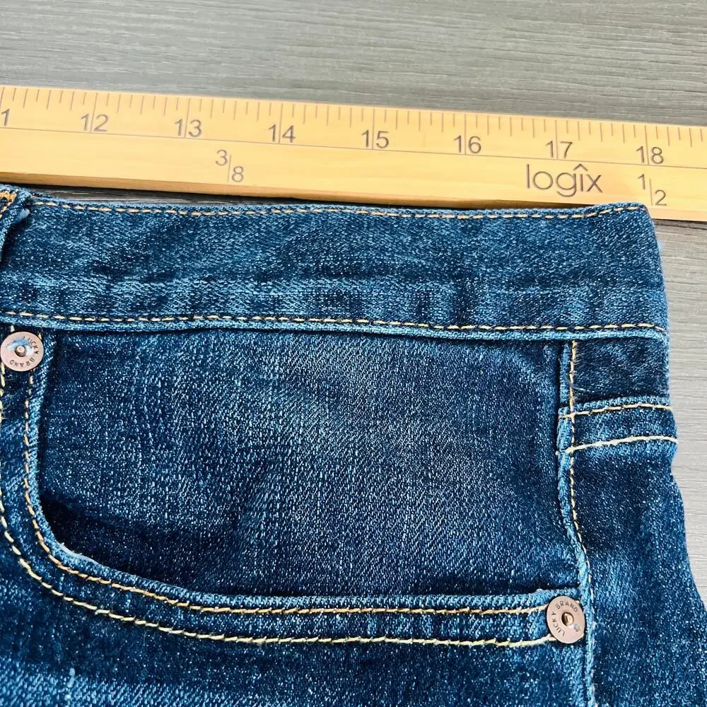 Lucky Brand Jeans Men's Size 34X32 Blue 410 Athletic Fit Straight Leg Denim